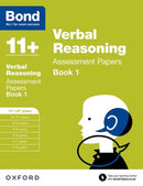 Bond 11+: Verbal Reasoning: Assessment Papers : 11+-12+ years Book 1-9780192740373