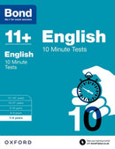 Bond 11+ English 10 Minute Tests for Age 7-8 | For the 11+ GL Assessment, 7+, and other school entrance exams