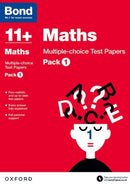 Bond 11+: Maths: Multiple-choice Test Papers (for GL Assessment & other 11 plus exams) : Pack 1-9780192740854