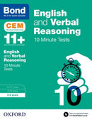 English & Verbal Reasoning: Bond 11+ CEM 10 Minute Tests (now Cambridge Select Insight) : 8-9 years-9780192746818