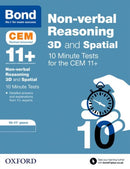 Bond 11+ CEM 3D Non-Verbal Reasoning 10 Minute Tests (now Cambridge Select Insight) : 10-11 Years-9780192767707