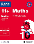 Bond 11+ 10 Minute Tests Maths 10-11 years: For 11+ GL assessment and Entrance Exams-9780192778383