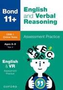 Bond 11+ CEM English & Verbal Reasoning Assessment Papers 8-9 Years (now Cambridge Select Insight)-9780192779762
