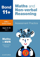 Bond 11+ CEM Maths & Non-verbal Reasoning Assessment Practice 9-10 Years (for Cambridge Select Insight)-9780192779830