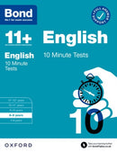 Bond 11+ English 10 Minute Tests with Answer Support 8-9 years (for GL Assessment & other 11 plus exams)-9780192784957