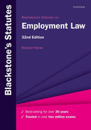 Blackstone''s Statutes on Employment Law