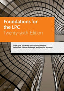 Foundations for the LPC-9780192858801