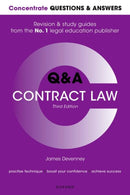 Concentrate Questions and Answers Contract Law : Law Q&A Revision and Study Guide-9780192865625