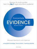 Evidence Concentrate : Law Revision and Study Guide-9780192865670