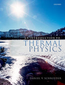 An Introduction to Thermal Physics-9780192895547