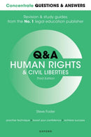 Concentrate Questions and Answers Human Rights and Civil Liberties : Law Q&A Revision and Study Guide-9780192897213