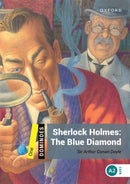 Dominoes: Level 1: Sherlock Holmes: The Blue Diamond-9780194247597