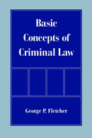 Basic Concepts of Criminal Law-9780195121711