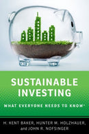 Sustainable Investing : What Everyone Needs to Know-9780197643785