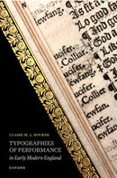 Typographies of Performance in Early Modern England
