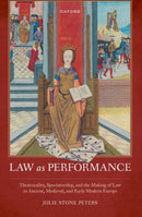 Law as Performance : Theatricality, Spectatorship, and the Making of Law in Ancient, Medieval, and Early Modern Europe-9780197903957