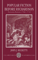 Popular Fiction before Richardson
