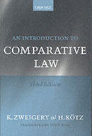 An Introduction to Comparative Law-9780198268598