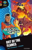 Project X Alien Adventures: Dark Red Book Band, Oxford Level 18: Out of the Flames-9780198310655