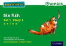Read Write Inc. Phonics: Six Fish (Green Set 1 Storybook 3)-9780198371335