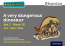 Read Write Inc. Phonics: A Very Dangerous Dinosaur (Grey Set 7 Storybook 12)-9780198372370