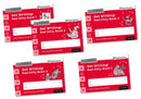 Read Write Inc. Phonics: Get Writing! Red Ditty Books 1-5 Mixed Pack of 5-9780198373902