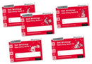 Read Write Inc. Phonics: Get Writing! Red Ditty Books 6-10 Mixed Pack of 5-9780198373971