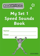 Read Write Inc. Phonics: My Set 1 Speed Sounds Book (Pack of 5)-9780198378822