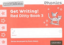 Read Write Inc. Phonics: Get Writing! Red Ditty Book 3 Pack of 10-9780198414292