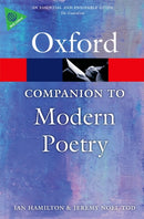 The Oxford Companion to Modern Poetry in English-9780198704850
