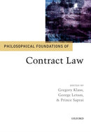 Philosophical Foundations of Contract Law-9780198713029