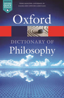 The Oxford Dictionary of Philosophy-9780198735304