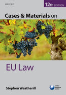 Cases & Materials on EU Law-9780198748809