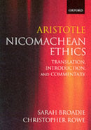 Aristotle: Nicomachean Ethics : Translation, Introduction, Commentary-9780198752714