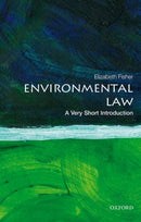 Environmental Law : A Very Short Introduction-9780198794189