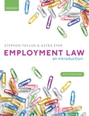 Employment Law : An Introduction-9780198806752