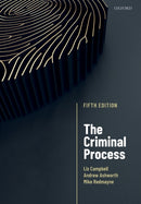 The Criminal Process-9780198818403