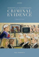 Roberts & Zuckerman''s Criminal Evidence