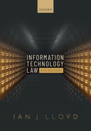 Information Technology Law-9780198830559
