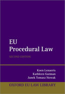 EU Procedural Law-9780198833086
