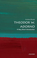 Theodor W. Adorno : A Very Short Introduction-9780198833864