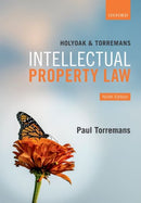 Holyoak and Torremans Intellectual Property Law-9780198836452