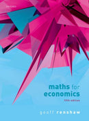 Maths for Economics-9780198839507