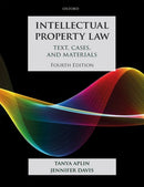 Intellectual Property Law : Text, Cases, and Materials-9780198842873