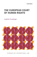 The European Court of Human Rights-9780198849650