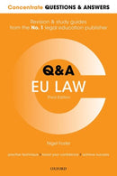Concentrate Questions and Answers EU Law : Law Q&A Revision and Study Guide-9780198853190