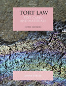 Tort Law : Text, Cases, and Materials-9780198853916