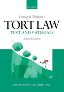 Lunney & Oliphant's Tort Law : Text and Materials-9780198865117