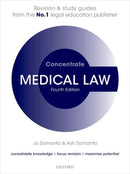 Medical Law Concentrate : Law Revision and Study Guide-9780198871354