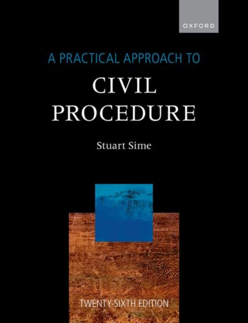 A Practical Approach to Civil Procedure-9780198873426